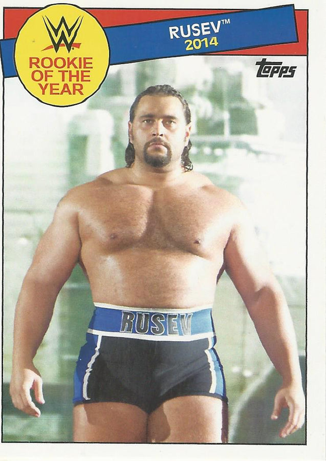 WWE Topps Heritage 2015 Rusev 29 of 30 trading card PW Catalog