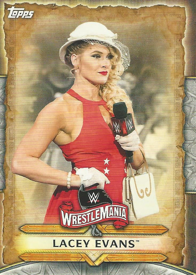 WWE Topps Road to Wrestlemania 2020 Lacey Evans WM-32 trading card PW Catalog