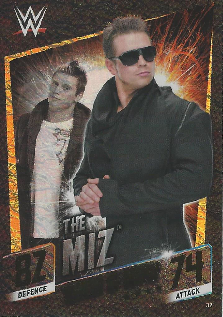 WWE Topps Slam Attax 2015 Then Now Forever Miz #32