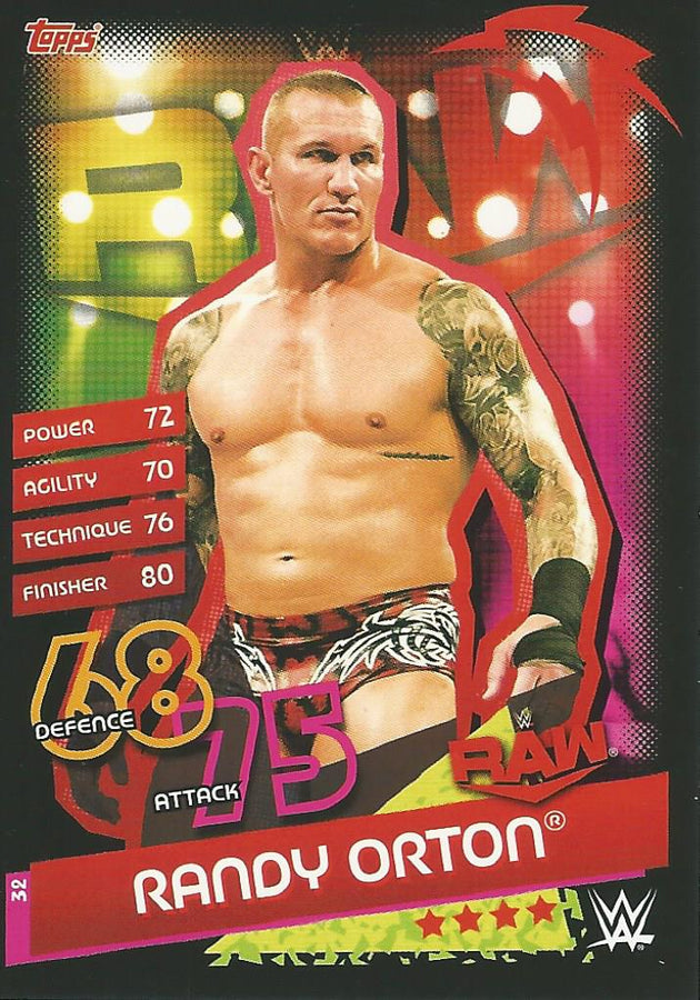 WWE Topps Slam Attax Reloaded 2020 Randy Orton #32