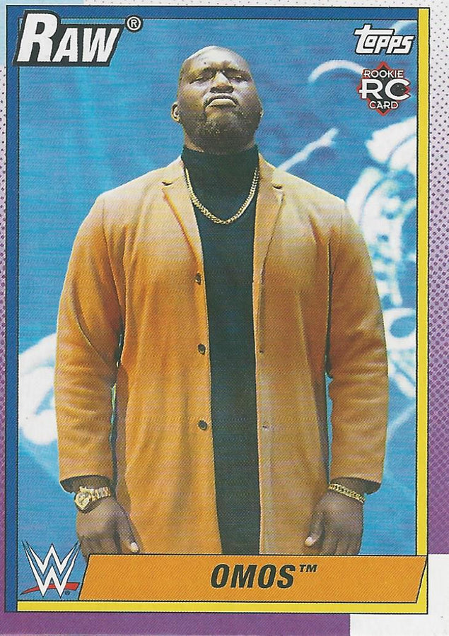 WWE Topps Heritage 2021 Omos #32