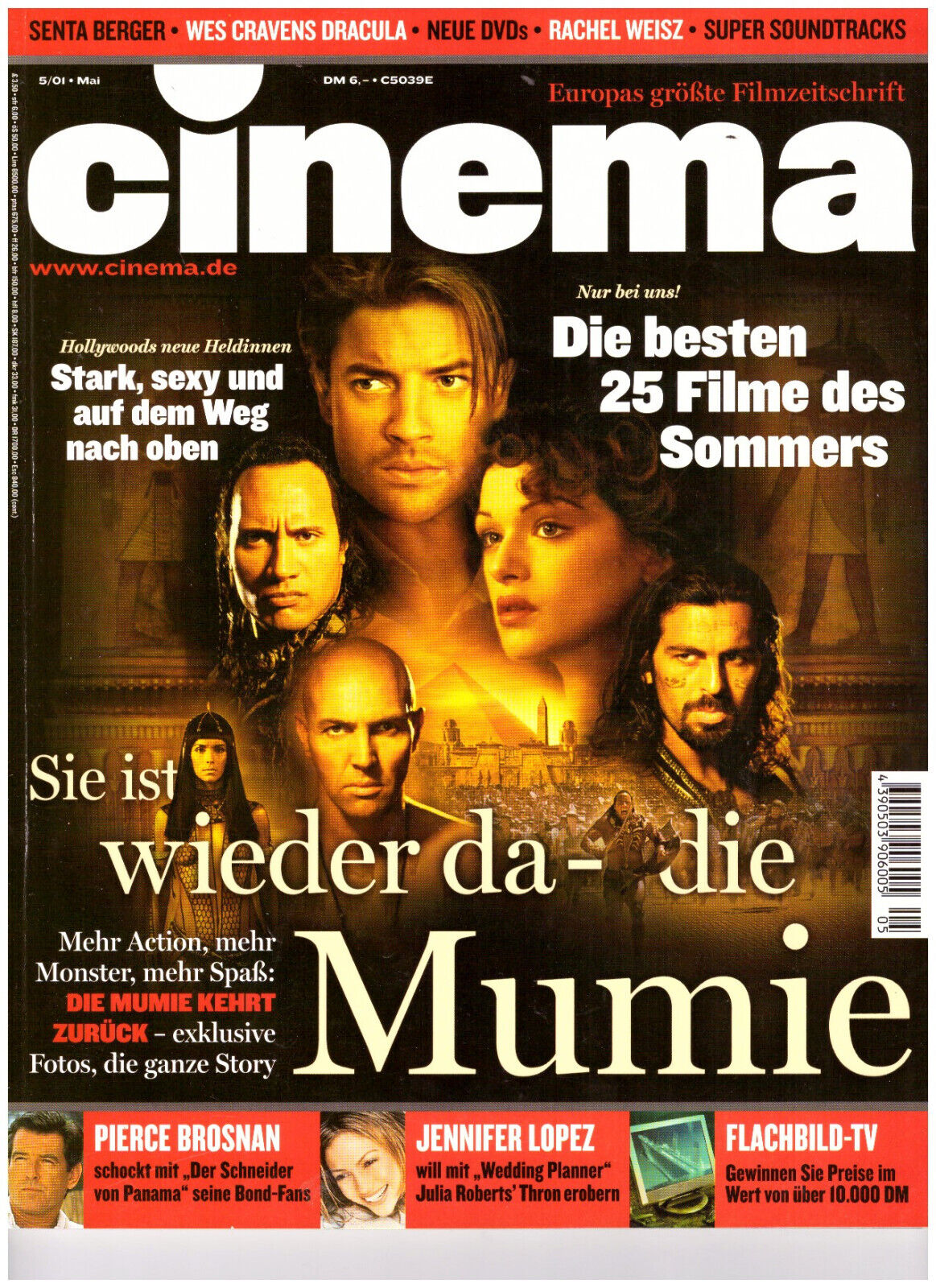 Cinema Magazine May 2001 from Germany Magazine PWcatalog