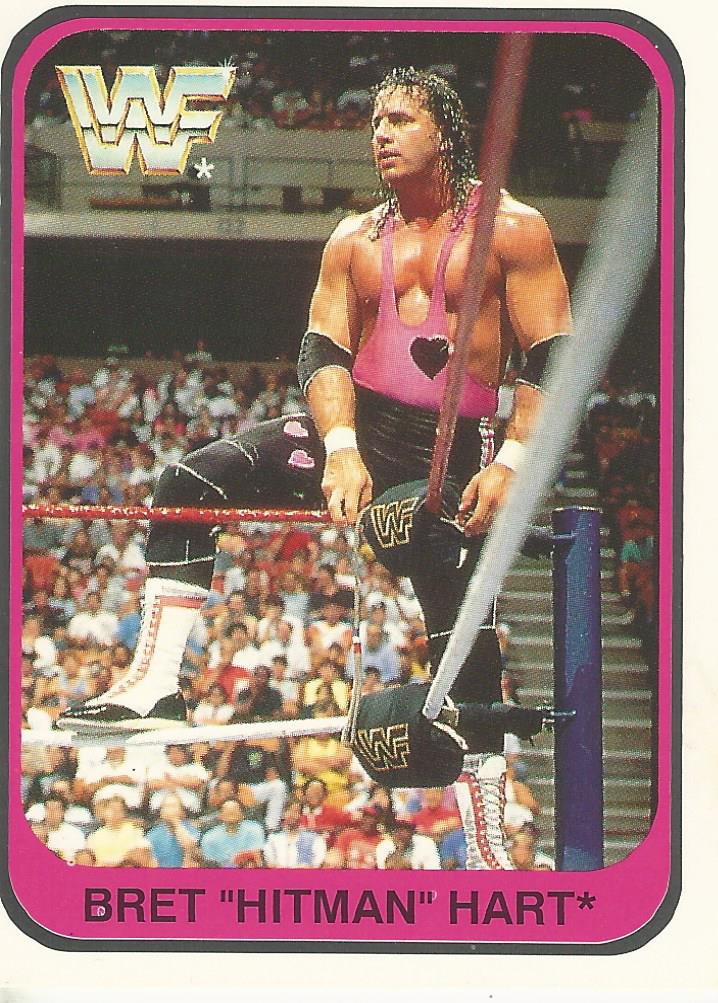 WWF Merlin 1991 Bret Hart #32