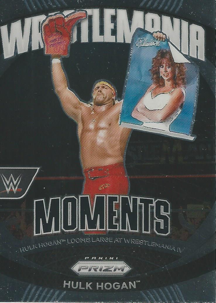 WWE Panini Prizm 2024 Wrestlemania Moments Hulk Hogan #21
