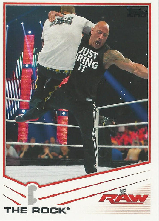 WWE Topps 2013 The Rock #32