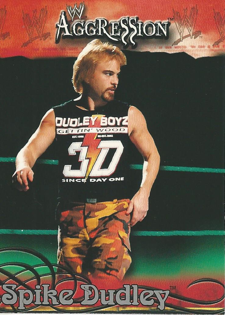 WWE Fleer Aggression 2003 Spike Dudley #32