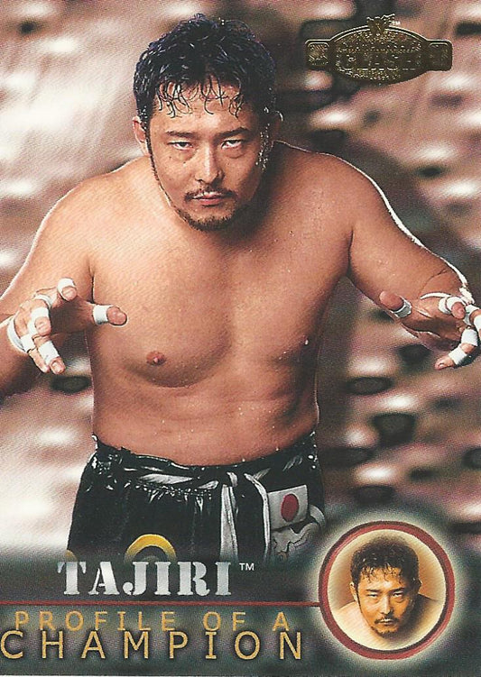 WWF Fleer Championship Clash 2001 Tajiri #54