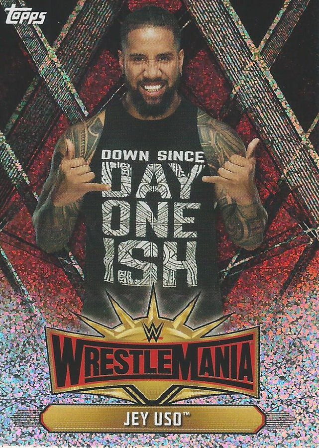 WWE Topps Champions 2019 Jey Uso WM-32 trading card PW Catalog