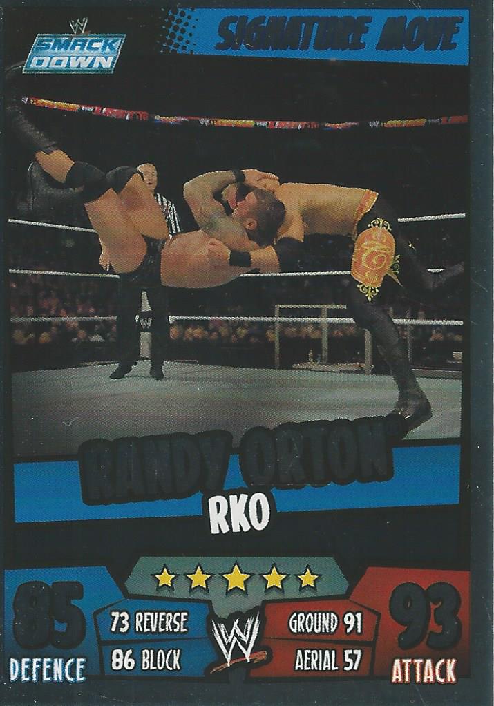 WWE Topps Slam Attax Rumble 2011 Randy Orton #32