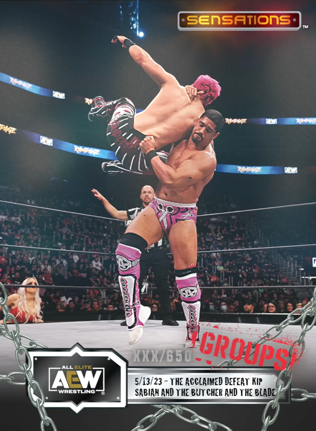 5/12/23 – the Acclaimed – the Acclaimed Defeat KIP Sabian and the Butcher and the Blade