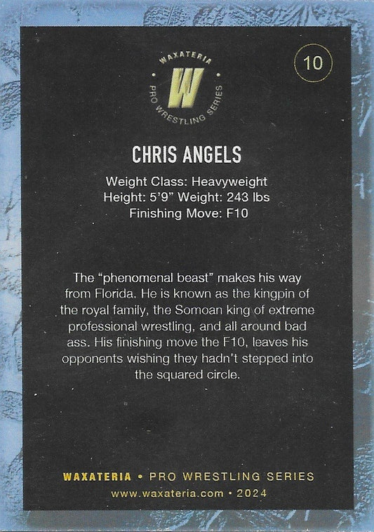 Chris Angels trading card PW Catalog