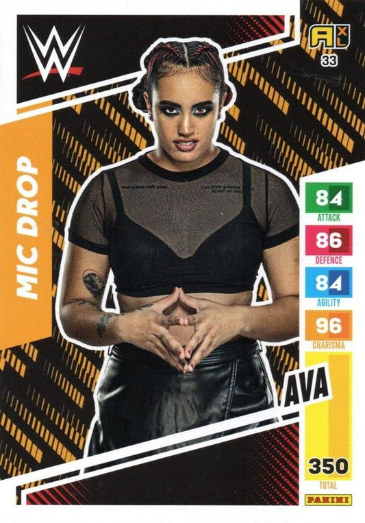 AVA trading card PW Catalog