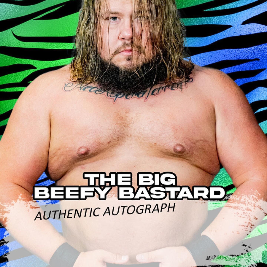 The Big Beefy Bastard Jeff Baker trading card PW Catalog