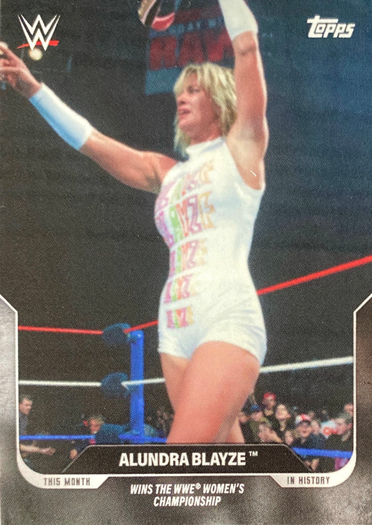 Monday Night RAW – October 23, 1995 Alundra Blayze Wins the WWE Women’s Championship