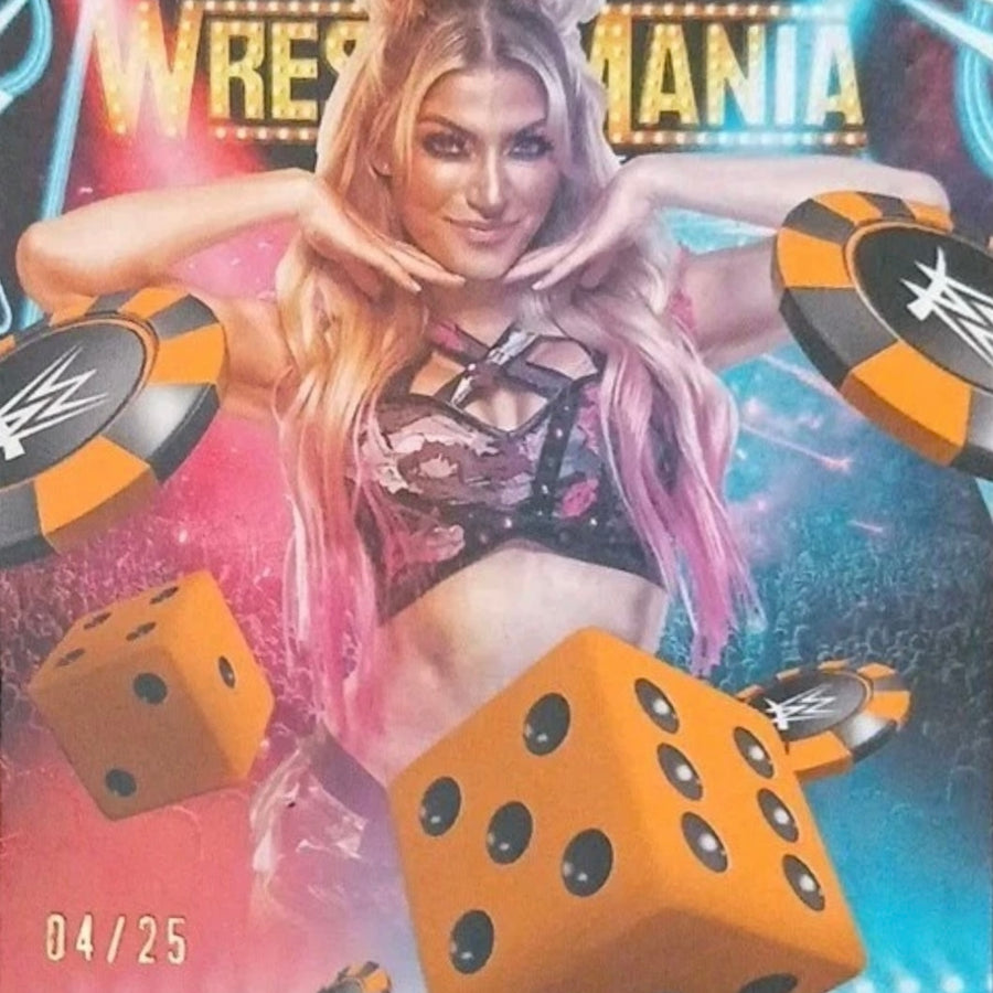Alexa Bliss trading card PW Catalog