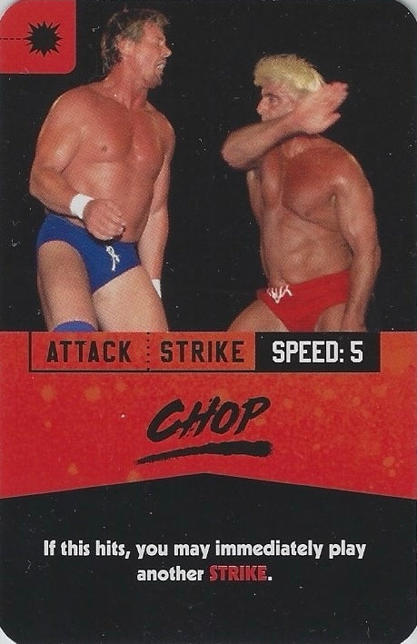 Chop trading card PW Catalog
