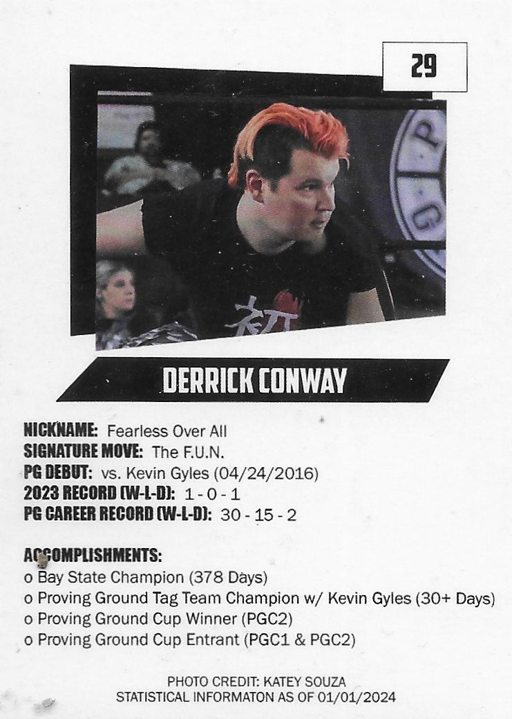 Fearless Over All Derrick Conway
