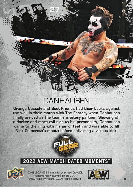 Danhausen – Danhausen Shows HIS Very Evil Side at Full Gear, Entering With HIS JAR of Teeth and Helping HIS Team to a Win in Eight-Person TAG Team Match