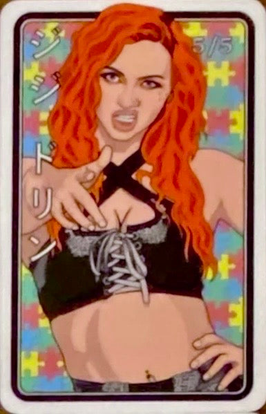 Gigi Dolin trading card PW Catalog