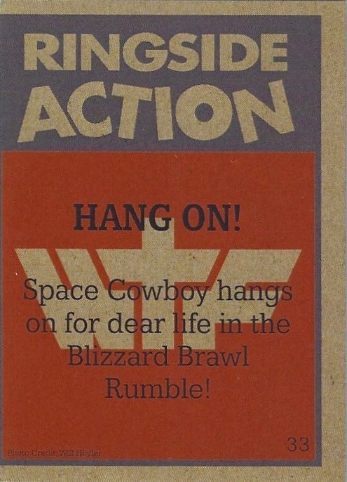 Ringside Action – Hang On! trading card PW Catalog