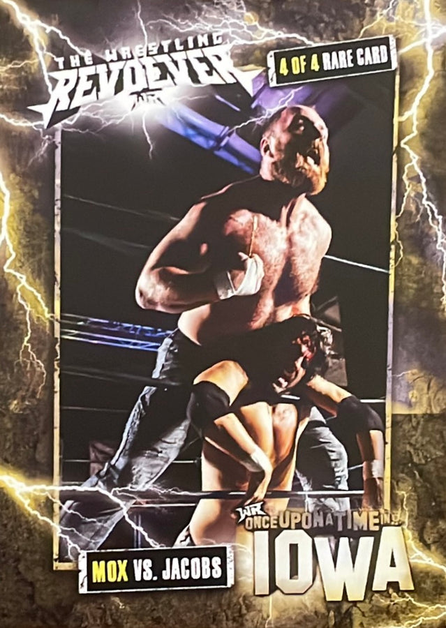 4 of 4 Rare Card – MOX vs. Jacobs trading card PW Catalog