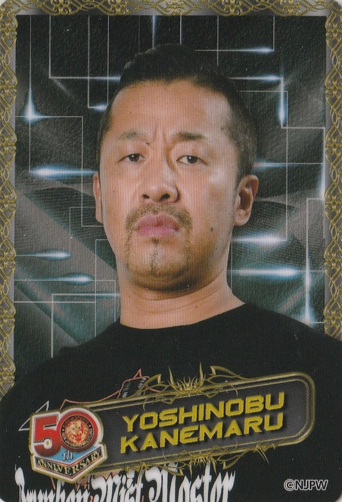 Yoshinobu Kanemaru trading card PW Catalog