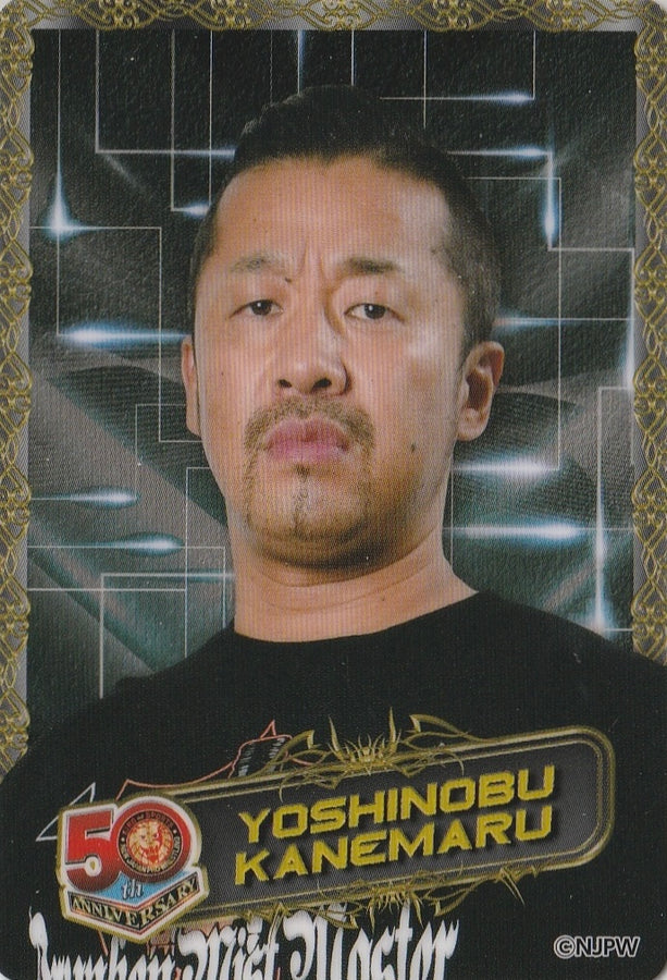 Yoshinobu Kanemaru trading card PW Catalog