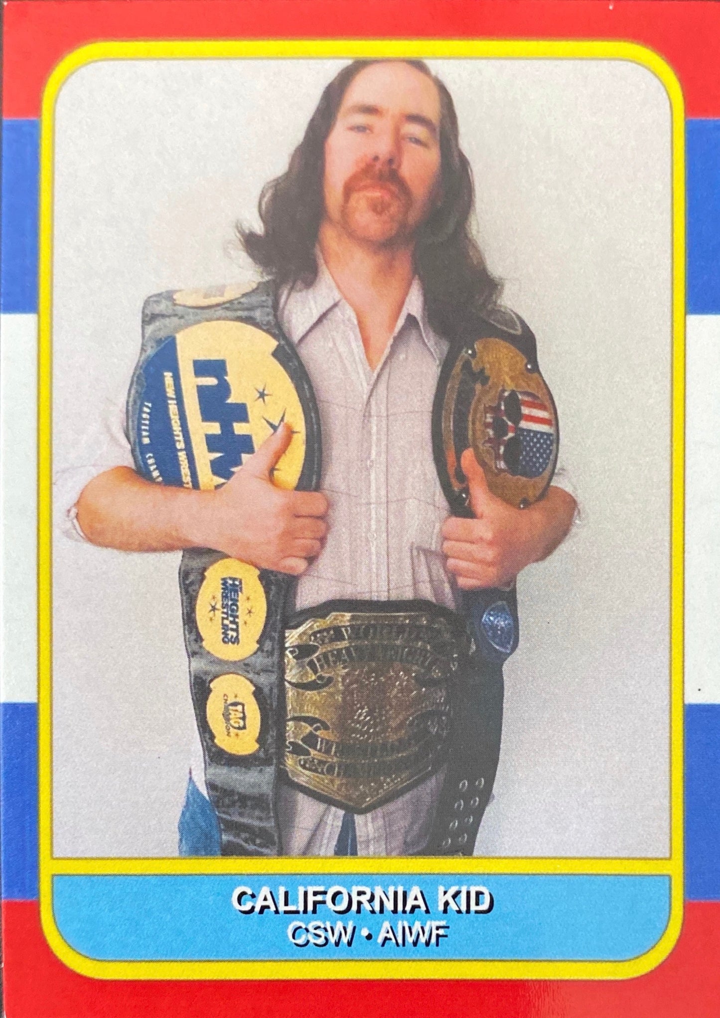 California Kid trading card PW Catalog