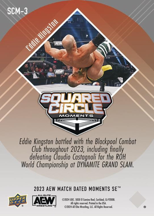 Squared Circle Moments – Eddie Kingston – Eddie Kingston Defeats Claudio Castagnoli for ROH World Championship