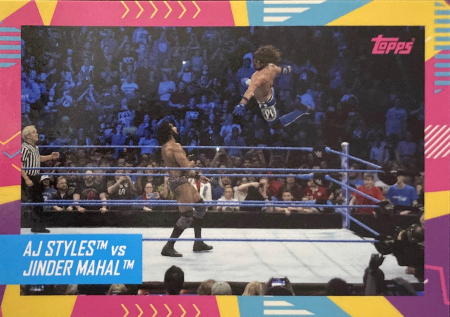 History Maker – AJ Styles vs. Jinder Mahal