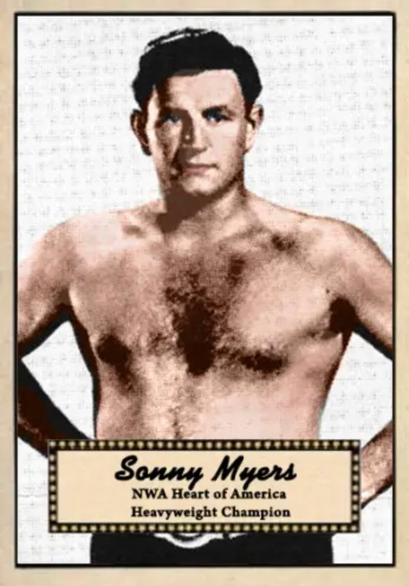 Sonny Myers trading card PW Catalog