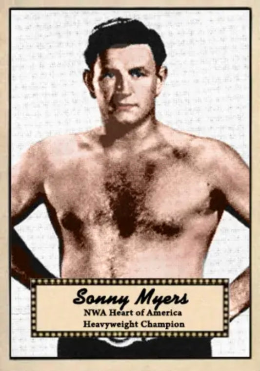 Sonny Myers trading card PW Catalog