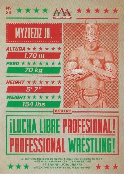 Myzteziz JR.