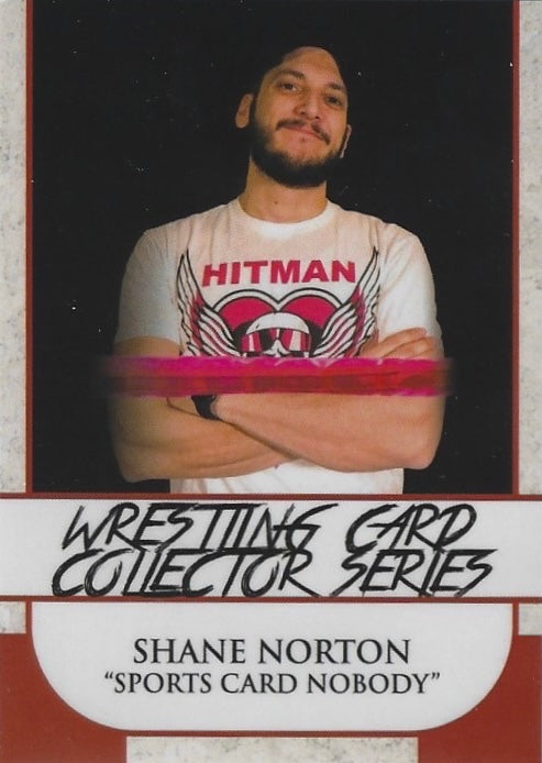 Shane Norton “Sports Card Nobody” trading card PW Catalog