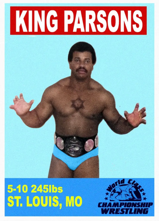 King Parsons trading card PW Catalog