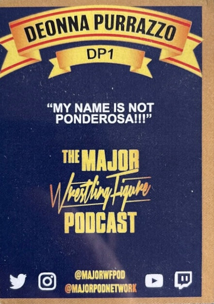 Deonna Purrazzo trading card PW Catalog