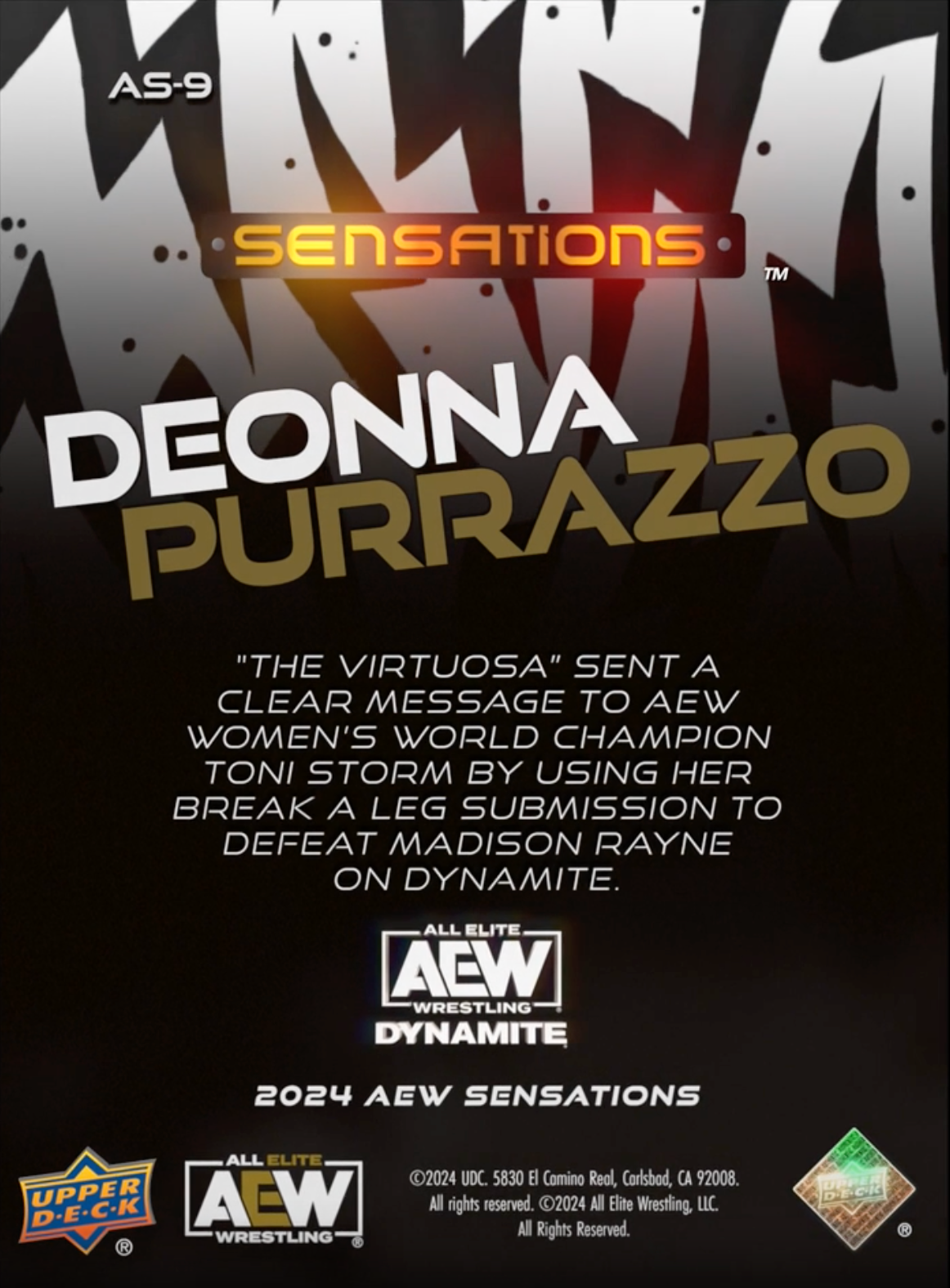 2/21/24 – Deonna Purrazzo – Deonna Purrazzo Defeats Madison Rayne With Toni Storm’s Break a Leg Submission