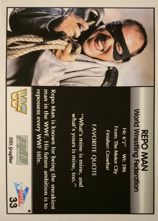 Repo Man trading card PW Catalog