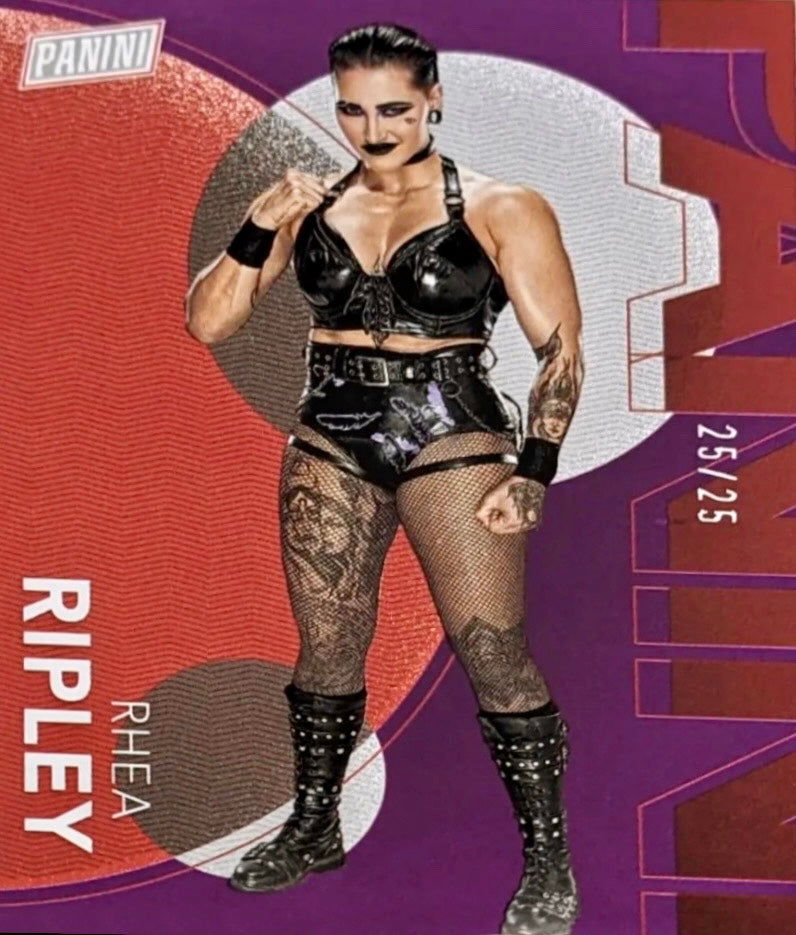 Rhea Ripley trading card PW Catalog