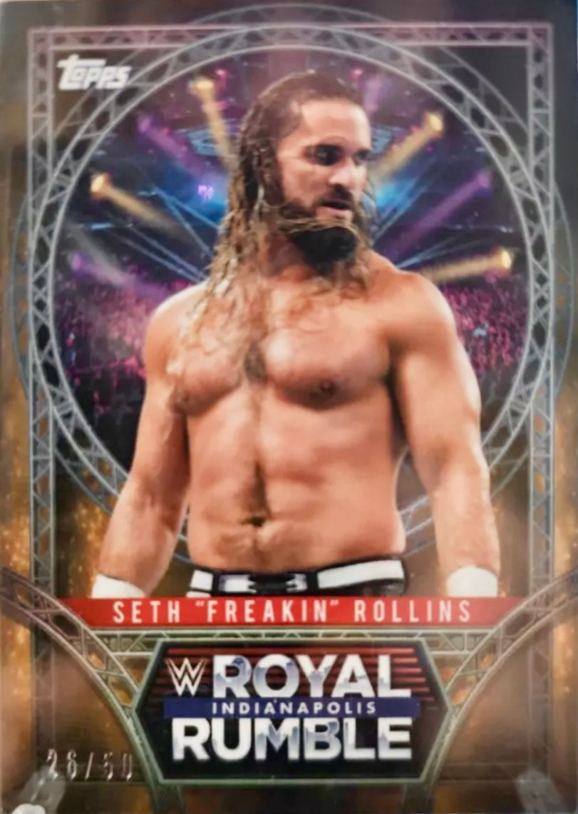 Seth “Freakin” Rollins trading card PW Catalog
