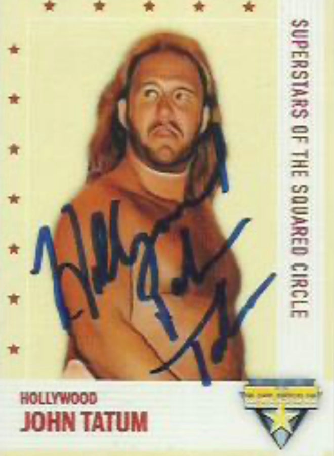 Hollywood John Tatum trading card PW Catalog