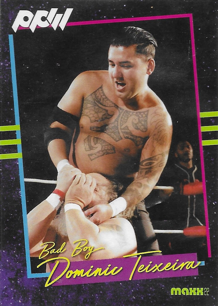 Bad Boy Dominic Teixeira trading card PW Catalog