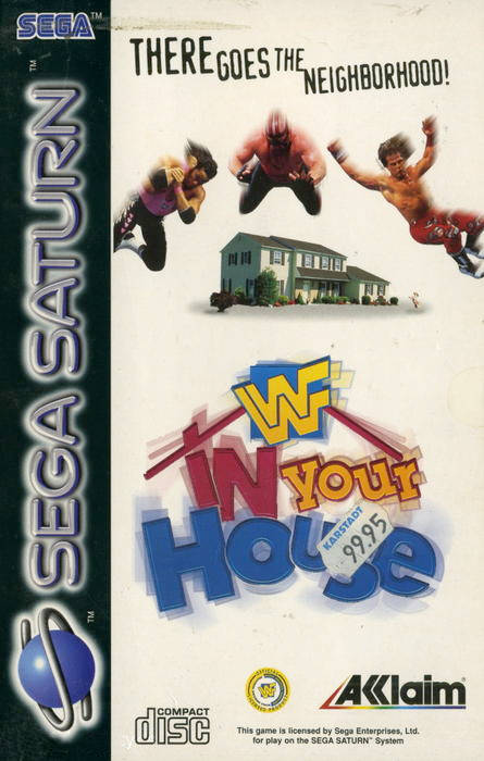 WWF In Your House [Sega Saturn] PWcatalog
