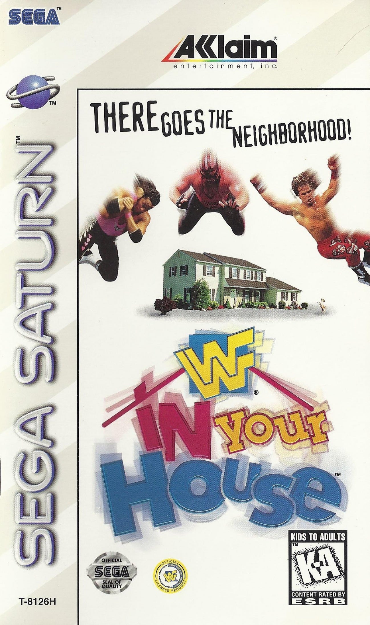 WWF In Your House [Sega Saturn] PWcatalog