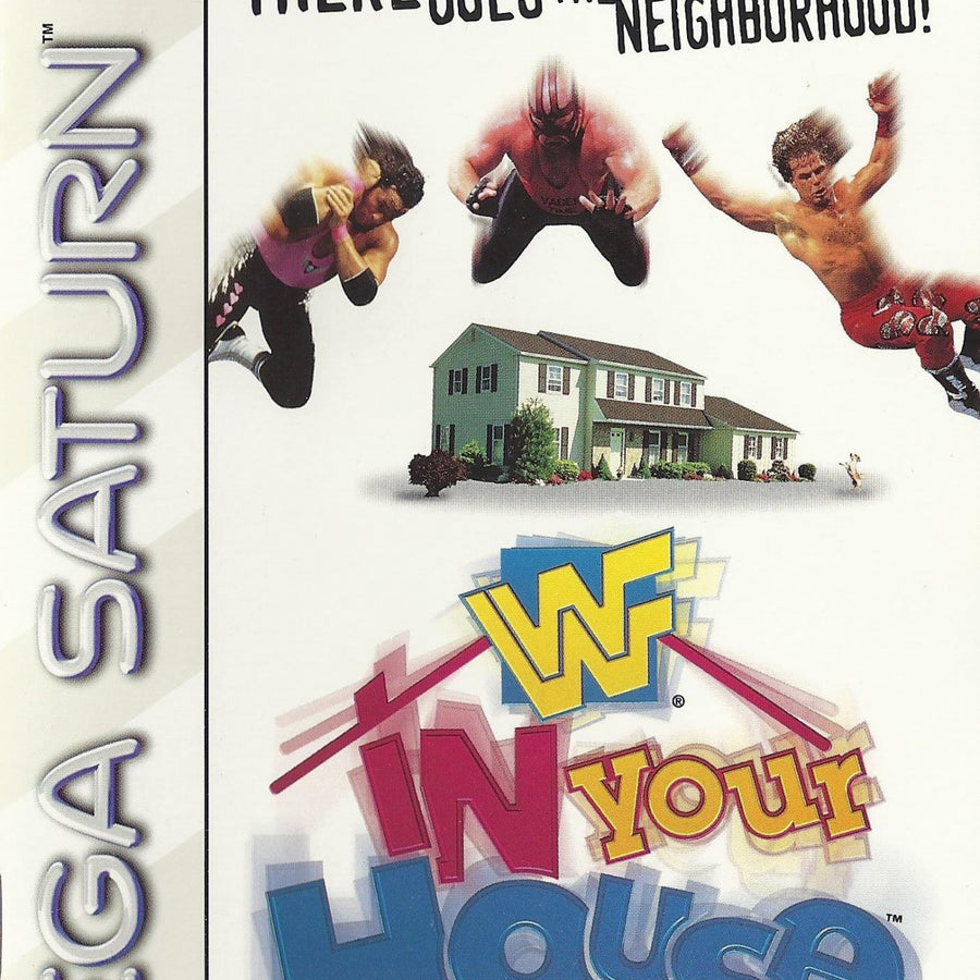 WWF In Your House [Sega Saturn] PWcatalog