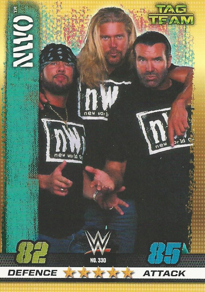 WWE Topps Slam Attax 10th Edition 2017 NWO #330