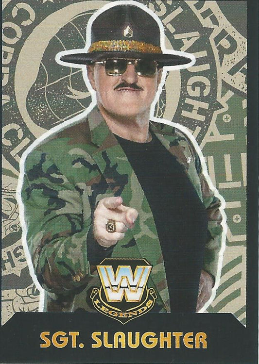 WWE Panini 2022 Sticker Collection Sgt Slaughter #330