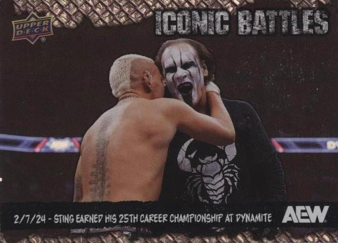 Iconic Battles – 2/7/24 – Sting Earned HIS 25th Career Championship at Dynamite