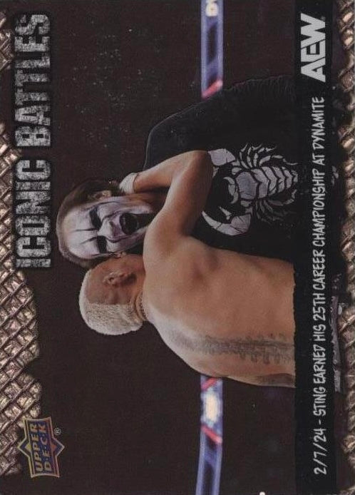 Iconic Battles – 2/7/24 – Sting Earned HIS 25th Career Championship at Dynamite