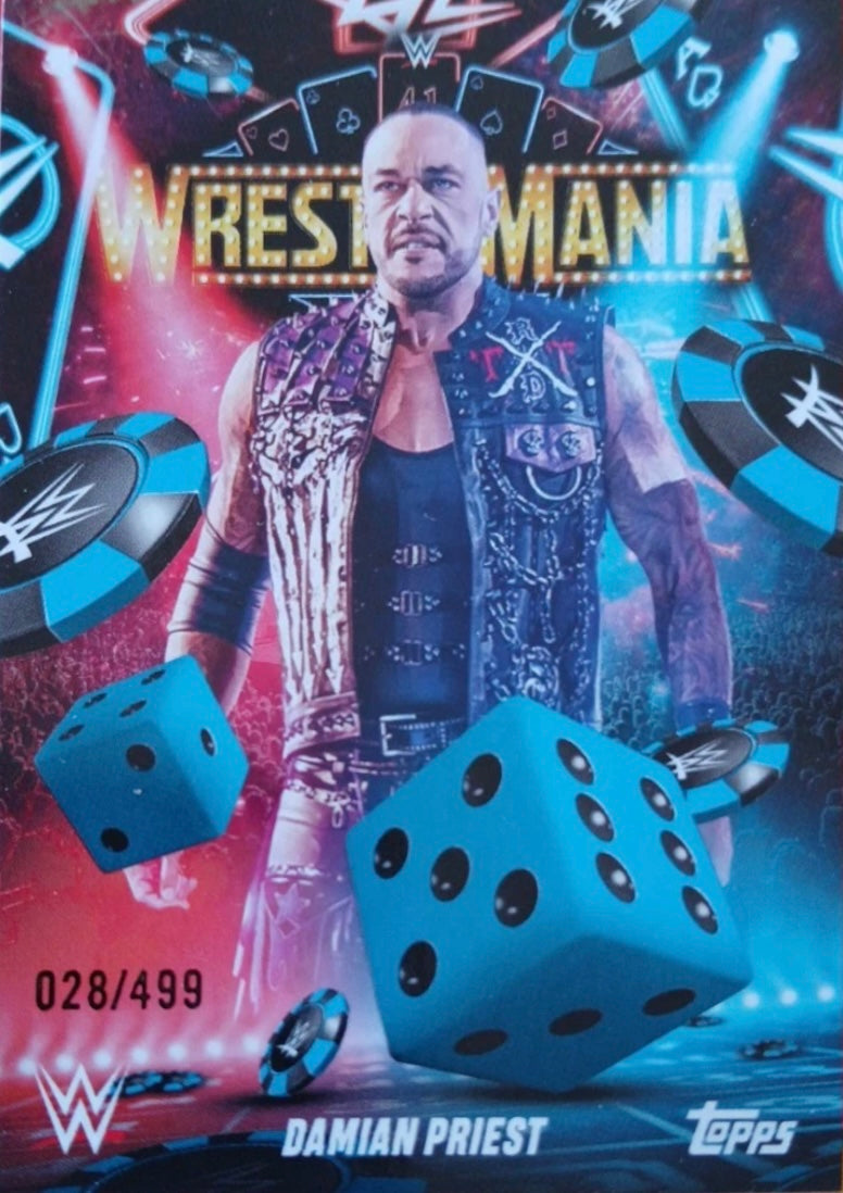 Damian Priest trading card PW Catalog
